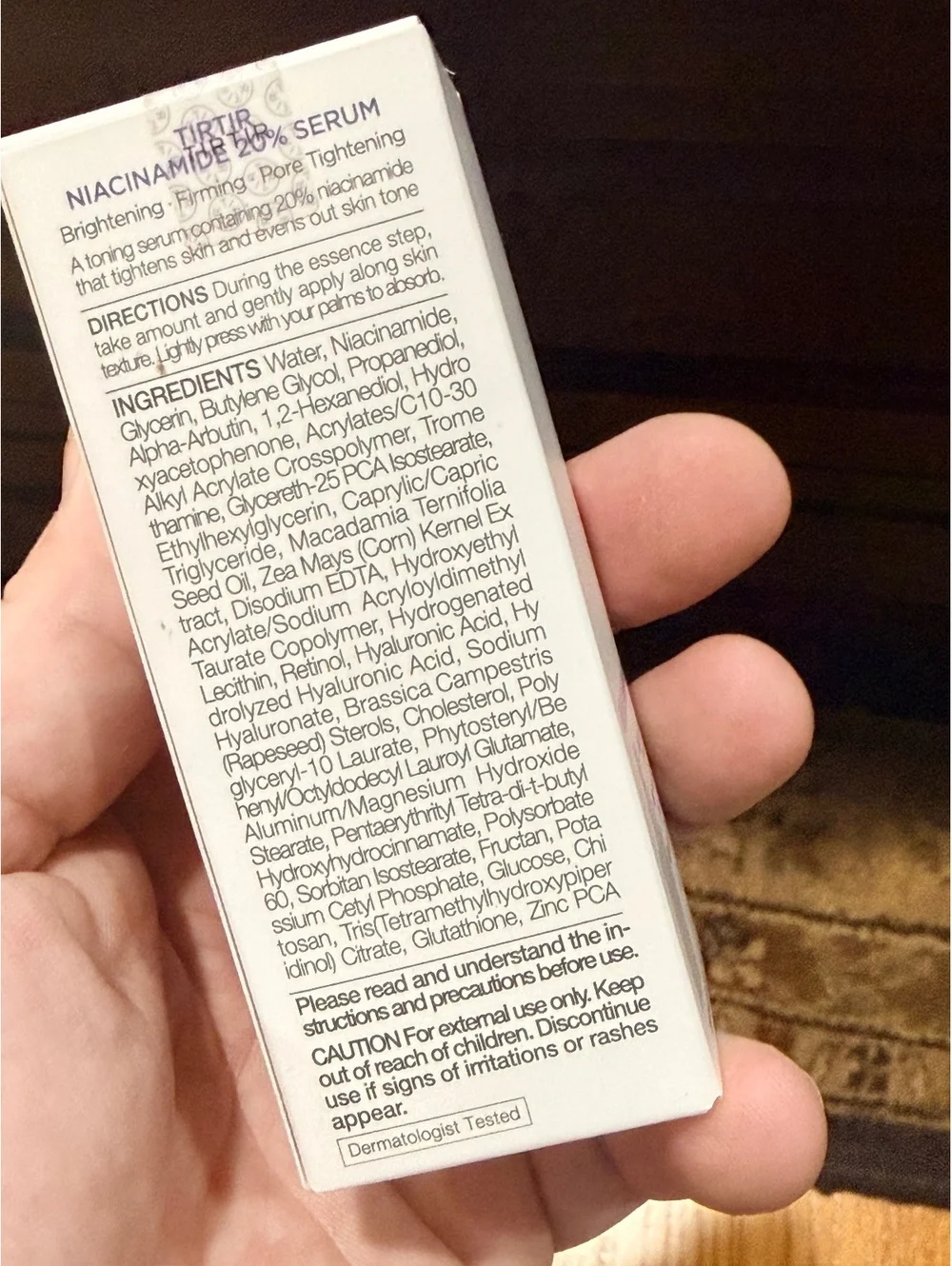 TIRTIR Niacinamide 20% Serum 30ml Skincare